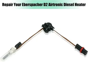 12V Glow Plug Repair Kit, D2 Parking Heater Maintenance Kit Fit for Eberspaecher Airtronic 2 KW Heater, Replace 252069011300 252069100102 252069060001 252069010003