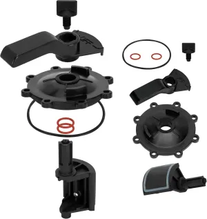 2-Port/3-Port Pool Valve Rebuild Kit Compatible with Jandy 2-way/3-way 4715, 4716, 4717, 4724 Valves, and Jandy Gray Series Valves. Includes Handle 7433, Valve Cover 4606, Diverter Valve 4720 (2 Pack)