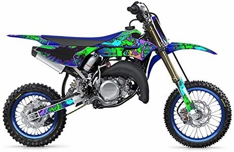 2018-2025 YZ 65 Zany Blue Senge Graphics Complete Kit Compatible with Yamaha
