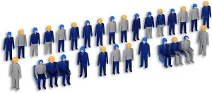 38112 Figures Kit Both Men and Workers '