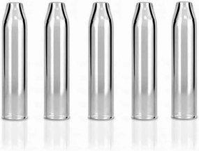 5 Pack Glass Dropper Tube Replacement Accessories Pro Parts for SeaHorse Lab Science Experiment (Without Black Tops)