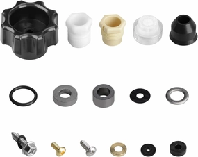 630-8500 Wall Hydrant Complete Service Repair Kit for Prier 300, 400 & 500 Outdoor Faucet Repair Kit Mansfield Style Hydrants for Diamond 300 & 400 Series Wall Hydrants