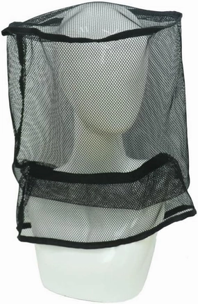 6PC Head mesh Mosquito net, face mask encrypted Breathable mesh Mosquito net