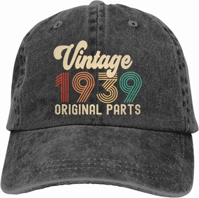 91th 90th 89th 88th 87th 86th 85th 84th 83th 82th Birthday Gift Vintage 1934 1935 1936 1937 1938 1939 1940 1941 1942 1943 Hat