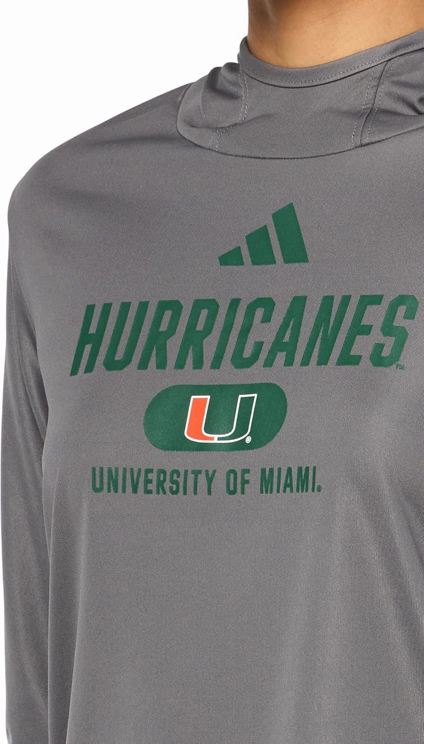 adidas Women's D4t University of Miami Lightweight Hoodie