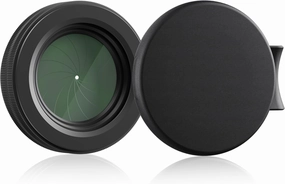 Adjustable Iris Filter Cover M30 Iris Aperture Diaphragm Adapter Optical Diaphragm 1.5-26mm Lens Module Adapter Ring for PVS 14(Adjustable Iris Filter Cover Set x1)