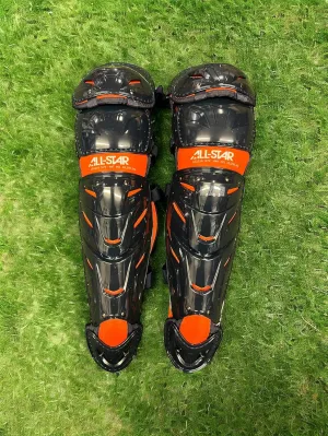 All-Star Axis Pro S7 Youth Catcher's Kit Navy/Orange