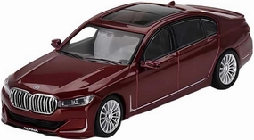 Alpina B7 xDrive Aventurin Dark Red with Sunroof Limited Edition to 1800 Pieces Worldwide 1/64 Diecast Model Car by True Scale Miniatures MGT00693