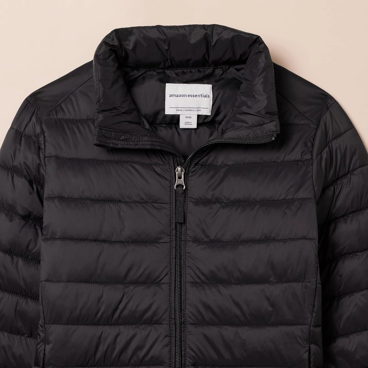 Amazon Essentials Boys and Toddlers' Lightweight Water-Resistant Packable Puffer Jacket