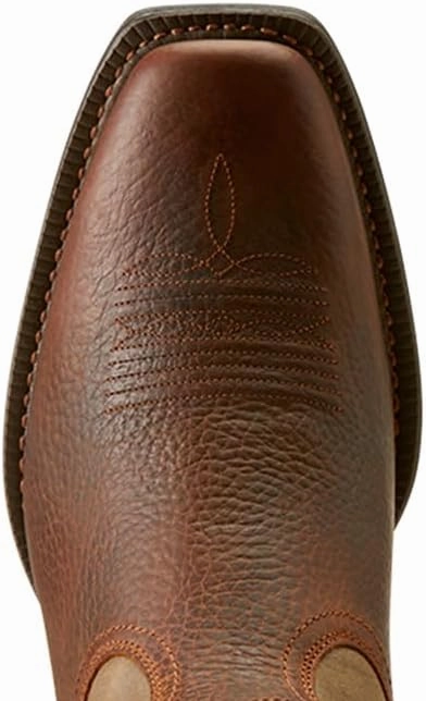 ARIAT Brown Oiled Rowdy/Brown Bomber Sport Square Toe Men's Cowboy Boots 10050992