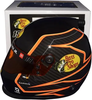 AUTOGRAPHED 2020 Martin Truex Jr. #19 Bass Pro Shops Toyota Team (Joe Gibbs Racing) NASCAR Cup Series Signed NASCAR Replica Mini Helmet with COA