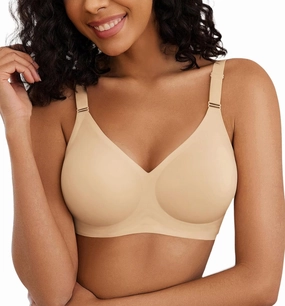 Avidlove Wireless Bras for Women Comfy Seamless Bra No Underwire Bras Full Coverage Bralettes Soft Comfortable Everyday Bra