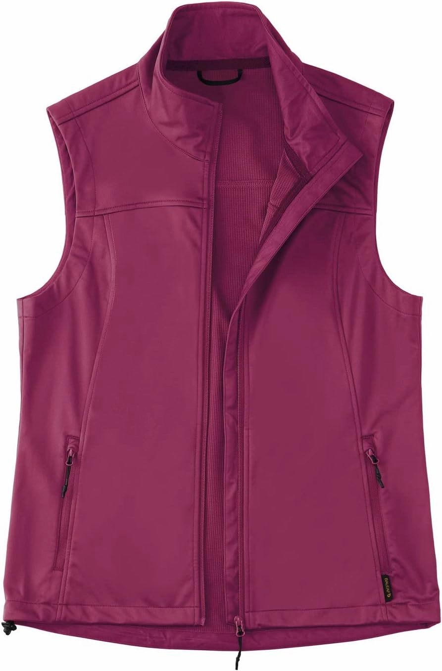 baleaf Women's Lightweight Vest Softshell Sleeveless Jacket Windproof Stand Collar with Zipper Pockets Running Hiking Golf