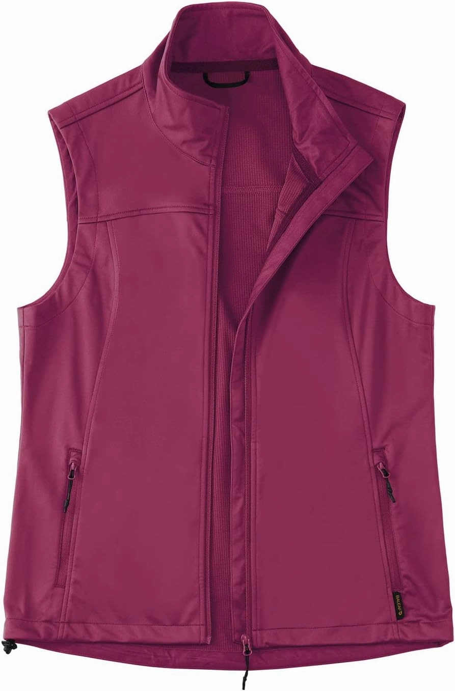 baleaf Women's Lightweight Vest Softshell Sleeveless Jacket Windproof Stand Collar with Zipper Pockets Running Hiking Golf
