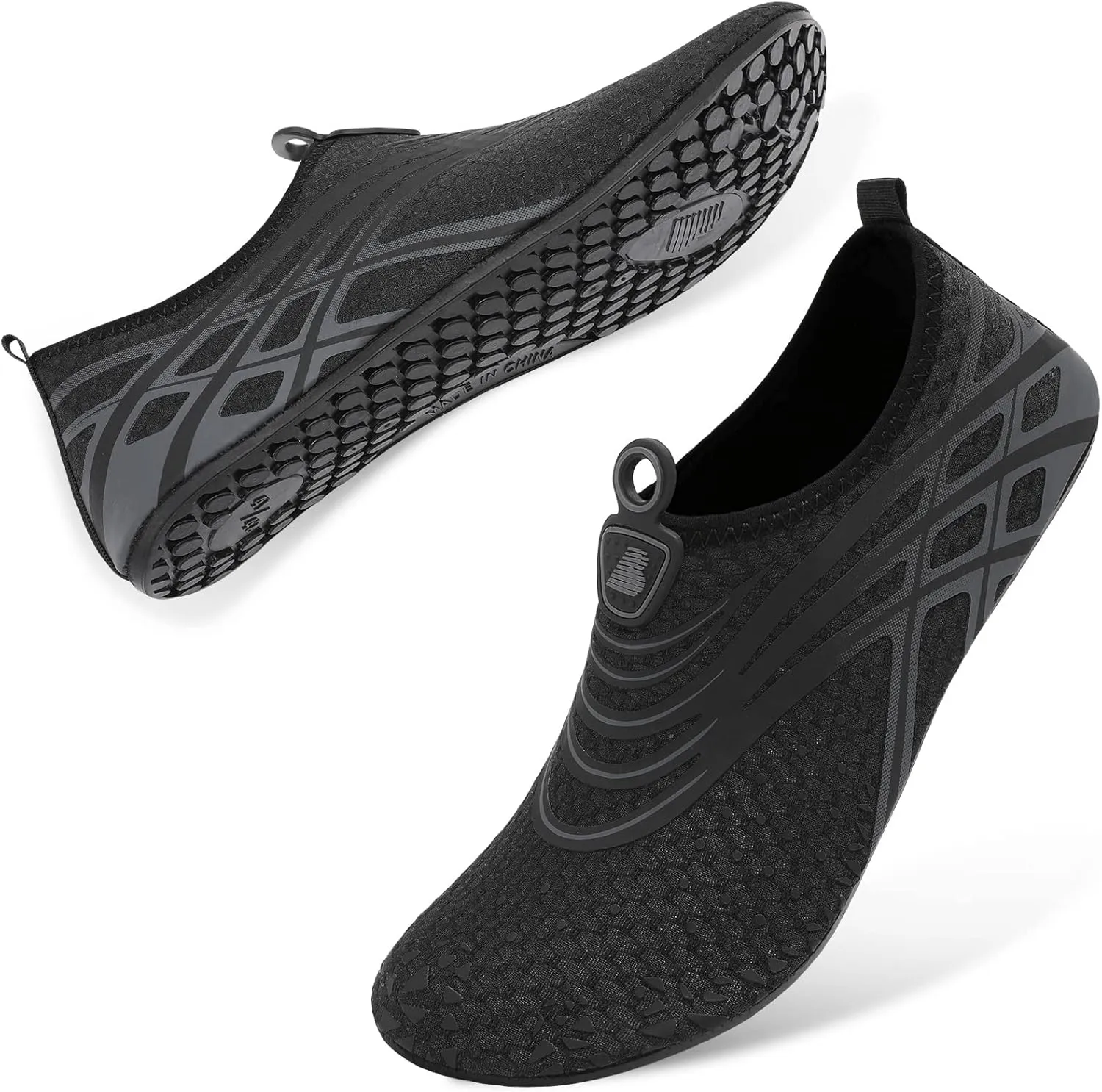 BARERUN Barefoot Water Shoes for Women Men Quick-Dry Aqua Socks for Swim Beach Pool Surf Yoga Boat Travel Non Slip Indoor Outdoor Walking Shoes