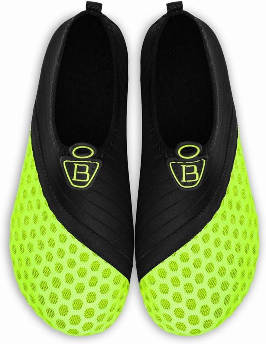 BARERUN Barefoot Water Shoes for Women Men Quick-Dry Aqua Socks for Swim Beach Pool Surf Yoga Boat Travel Non Slip Indoor Outdoor Walking Shoes