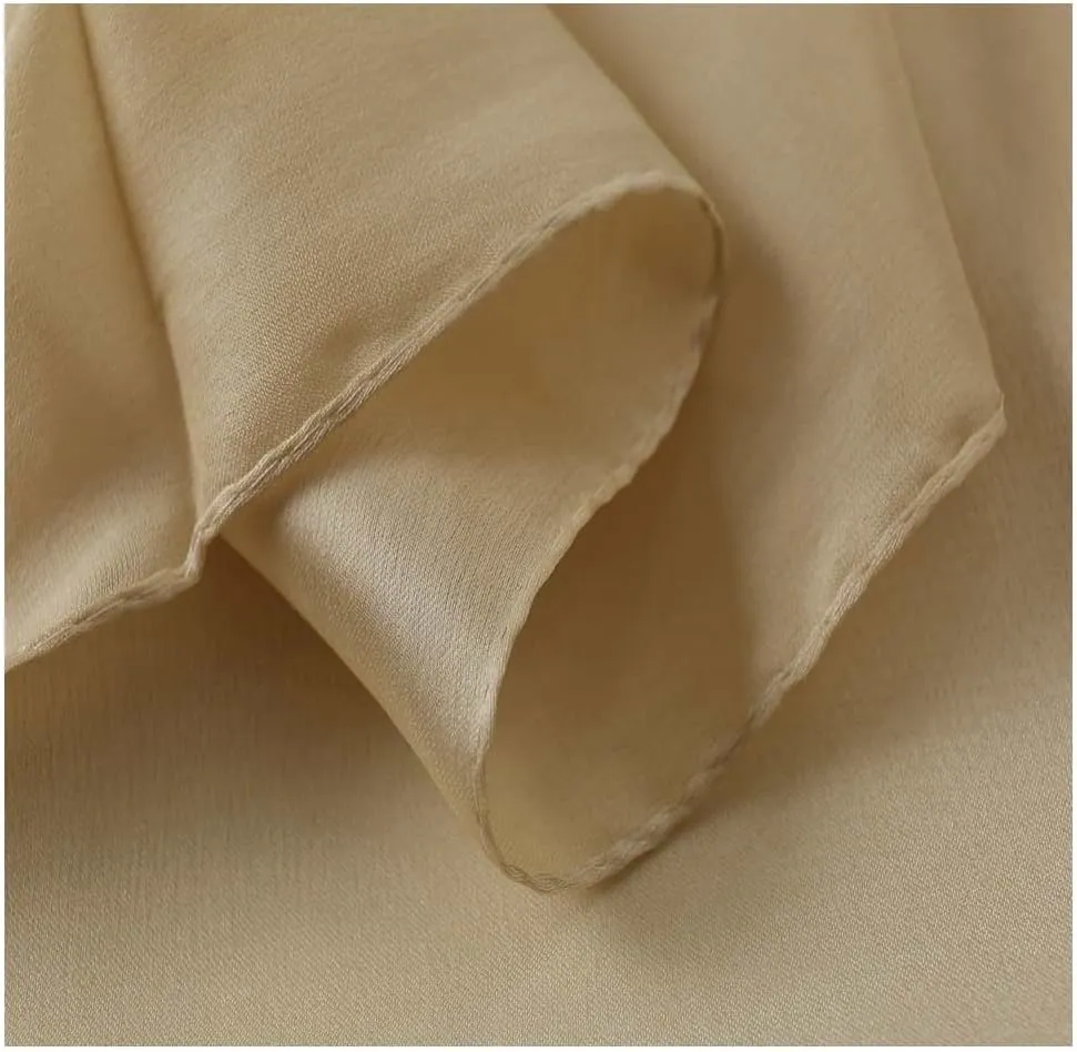 Bellonesc Silk Scarf 100% silk Long Lightweight Sunscreen Shawls for Women
