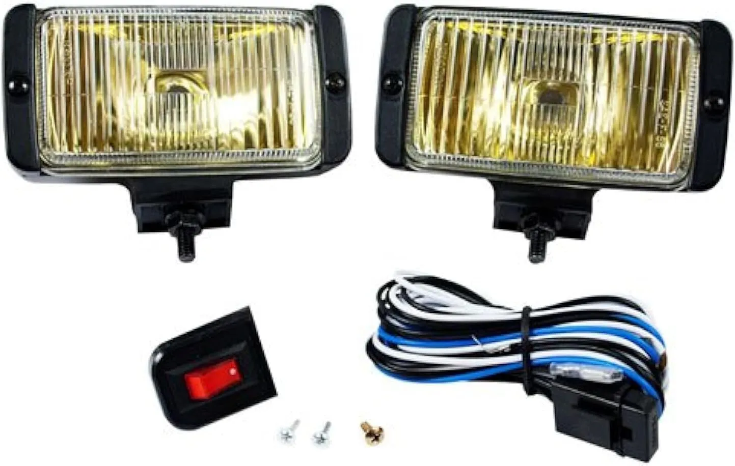 Blazer International 195DF1075KB Rectangular Fog Light Kit, Amber