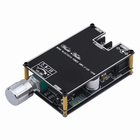 Bluetooth Amplifier Board, 100W Mono AMP TWS Mini Audio Power Amplifier Module with Box Matching Function, Bluetooth/AUX/USB Input, DC 7-24V ZK-1001B DIY Speaker System Kit for Home Car
