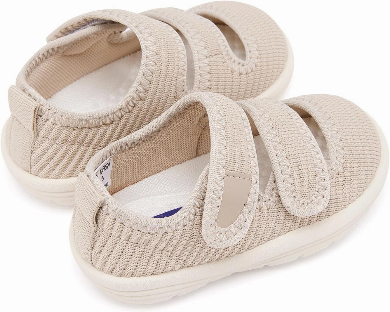 BMCiTYBM Baby Walking Shoes Infant Boy Girl First Walker Sneakers Breathable Lightweight Non-Slip Barefoot Shoes 6 9 12 18 24 Months