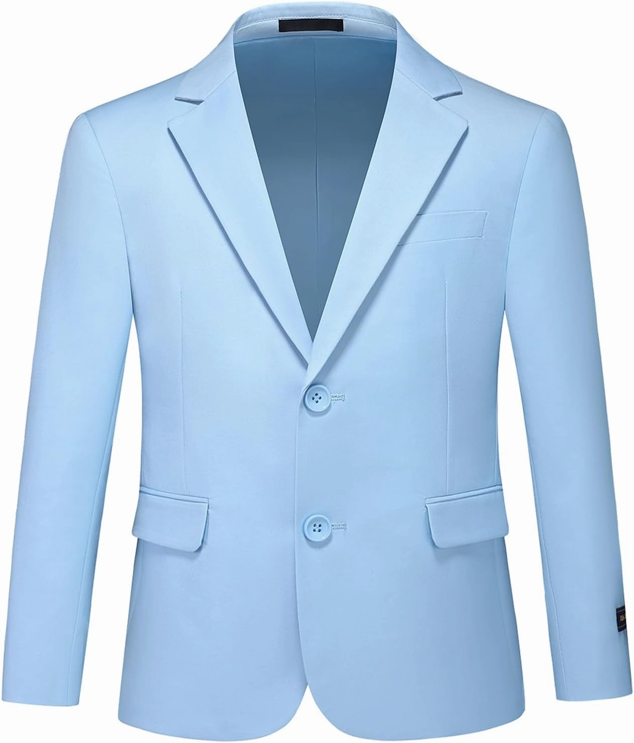 Boys Suits Solid Slim Fit Tuxedo 3 Piece Set with Blazer Jacket Dressing Pants Vest for Kids Wedding Prom Ring Bearer Outfit