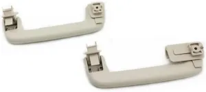 Car Ceiling Accessories Roof Handle Inner Ceiling Pull Handles Compatible for Ford Focus Mondeo 2005-2014 Beige 1pcs(1pcs Front)