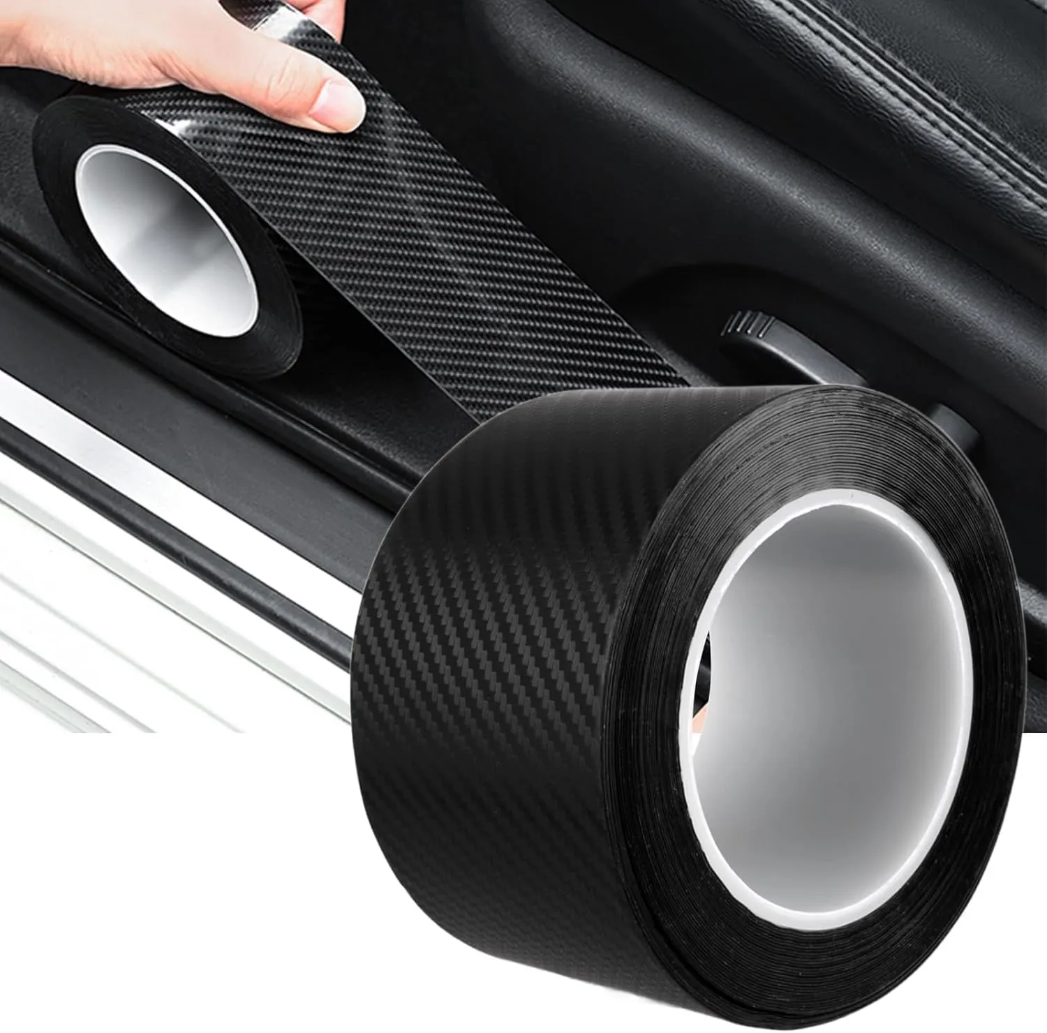 Car Door Threshold Protection, for Ford Fiesta 8 (VIII) JH8 I 2017-2023 Door Edge Step Dust Shield Cover, Car Door Edge Guards