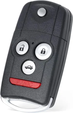 Car Key Fob Keyless Entry Remote Replacement for Acura MDX/RDX 2007 2008 2009 2010 2011 2012 2013 FCC ID:N5F0602A1A P/N:35111-STX-316 4 Buttons…