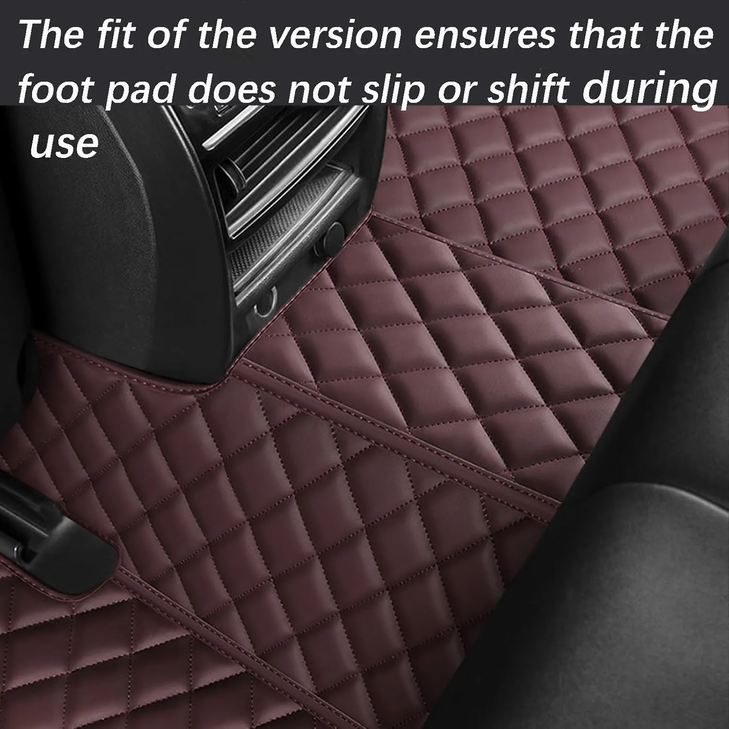 Car Mats for Audi A5 Avant Station Wagon 5 Seats 2025- Anti-Slip Wear-Resistant Automotive Floor Mats,Environmentally Friendly Comfortable Car Mat Set,Brown