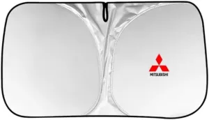 Car Windshield Sunshade for Mitsubishi Eclipse 2009-2011, Block UV Rays Sun Visor Protector, Front Window Sunshades, Windscreen Sunshade,B 145CM