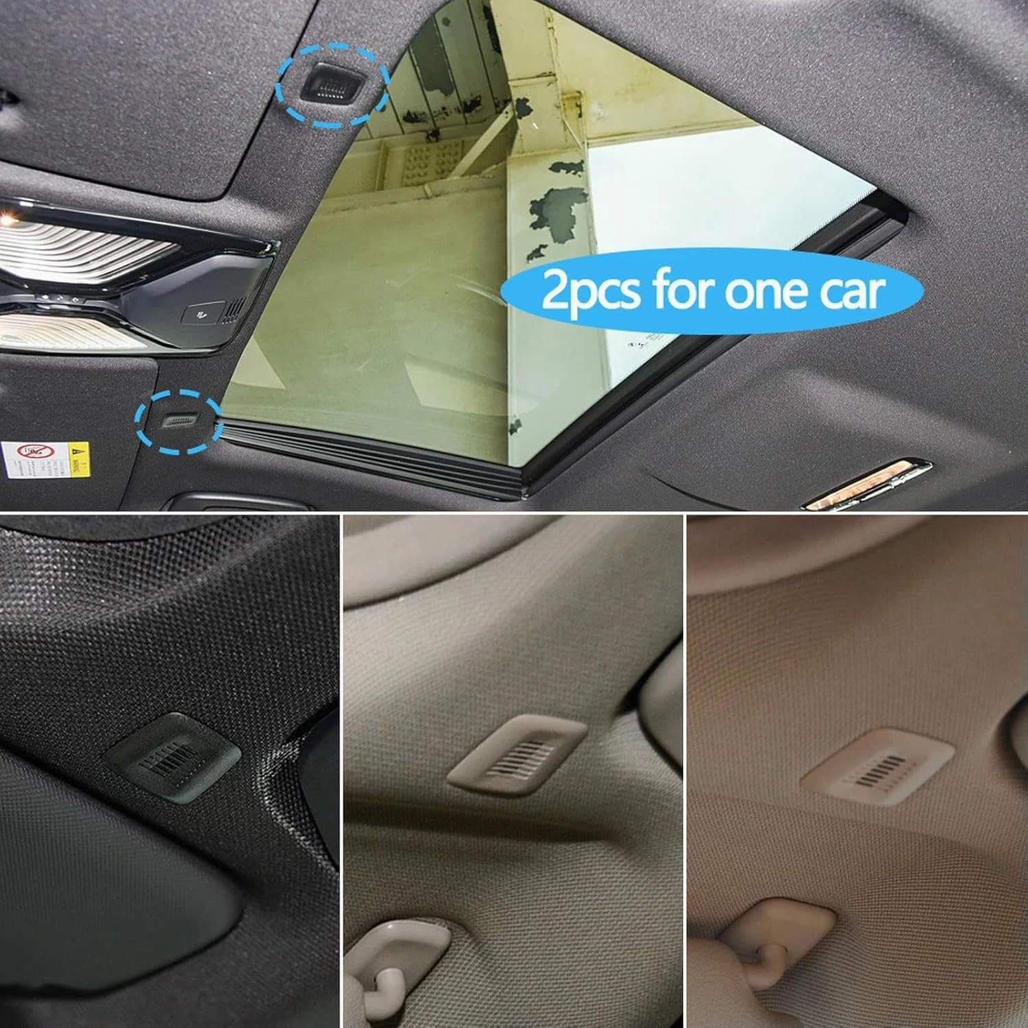 Car Interior Roof Dome Microphone Cover Trim Panel for BMW 5 6 X3 X4 Series F30 F32 F07 F10 F15 F16 F12 F25 F49 G20 G30 G31 G01