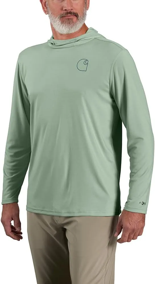 Carhartt Men's 106165 Force Sun Defender™ Lightweight Long-Sleeve Hoo