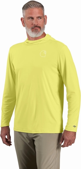 Carhartt Men's 106165 Force Sun Defender™ Lightweight Long-Sleeve Hoo