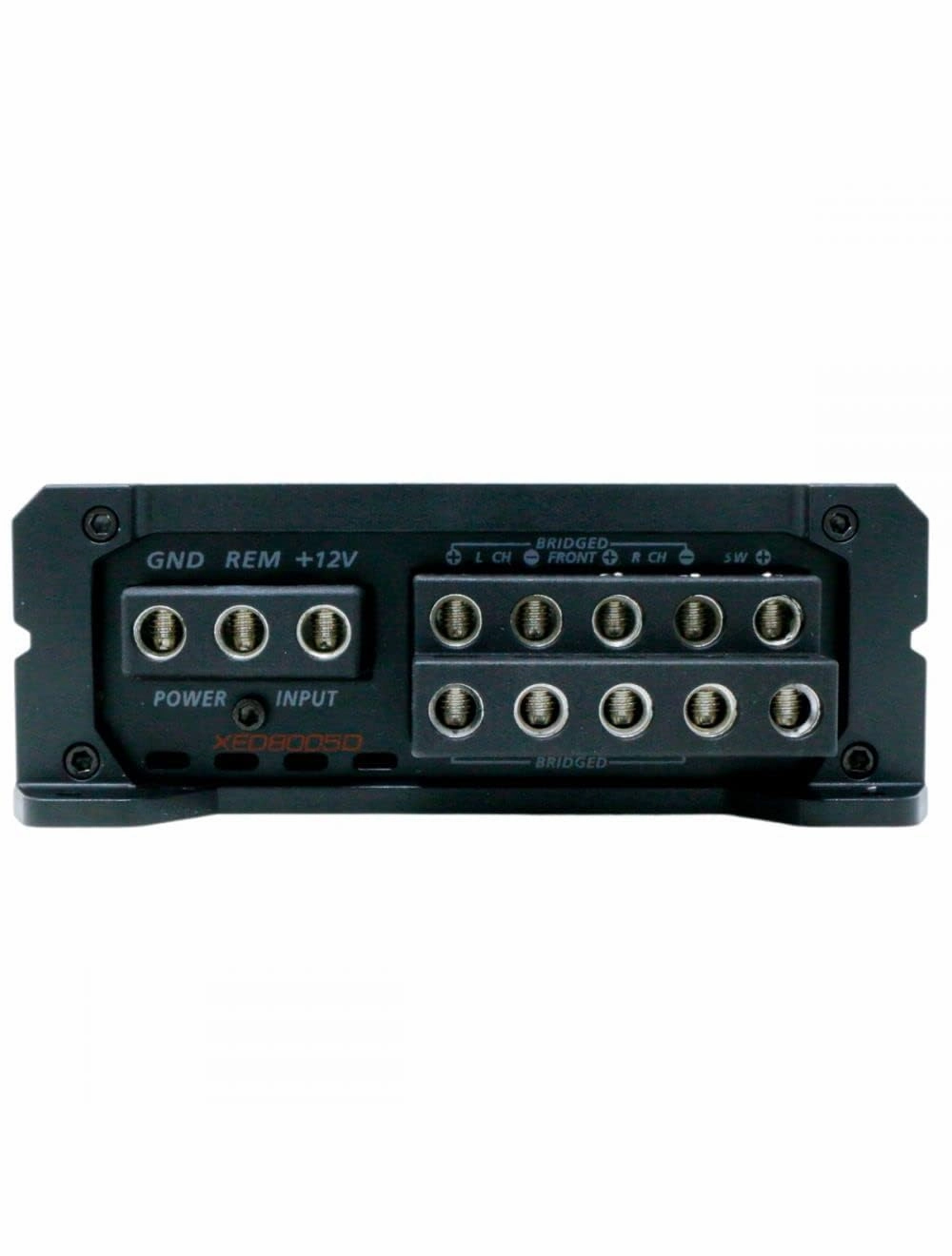 Cerwin Vega XED Series Class-D 5-Channel Amplifier 800W Max - Ideal for Complete Car Audio Systems with Subwoofers and Speakers (XED8005D)