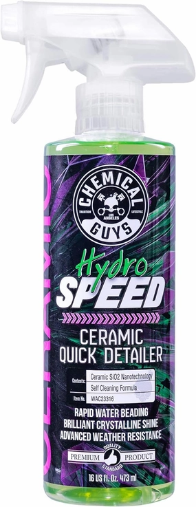 Chemical Guys WAC23316 HydroSpeed Ceramic Quick Detailer, Safe for Cars, Trucks, SUVs, Motorcycles, RVs & More, 16 fl oz