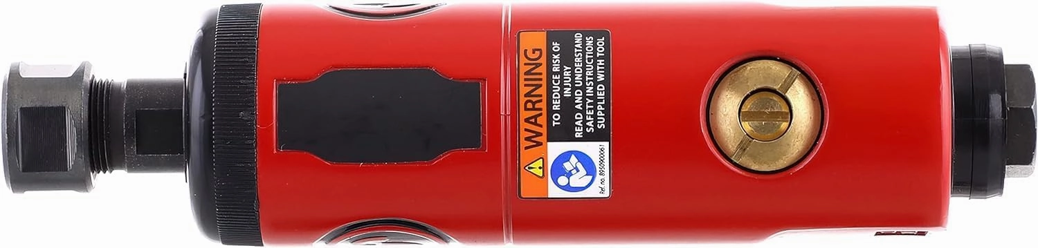 Chicago Pneumatic CP876 - Air Die Grinder Tool, Welder, Woodworking, Automotive Car Detailing, Stainless Steel Polisher, Heavy Duty, Straight, 1/4 Inch (6 mm), 0.3 HP / 220 W - 30000 RPM