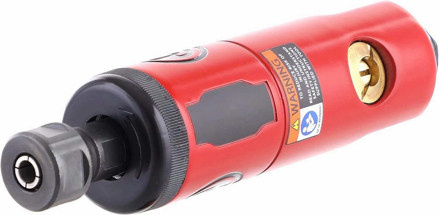Chicago Pneumatic CP876 - Air Die Grinder Tool, Welder, Woodworking, Automotive Car Detailing, Stainless Steel Polisher, Heavy Duty, Straight, 1/4 Inch (6 mm), 0.3 HP / 220 W - 30000 RPM