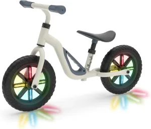 Chillafish Charlie Toddler Balance Bike, Lightweight 10-Inch Bike for Boys & Girls 2 to 4 Years Old, Adjustable Seat, Carry Handle & No-Puncture Tires