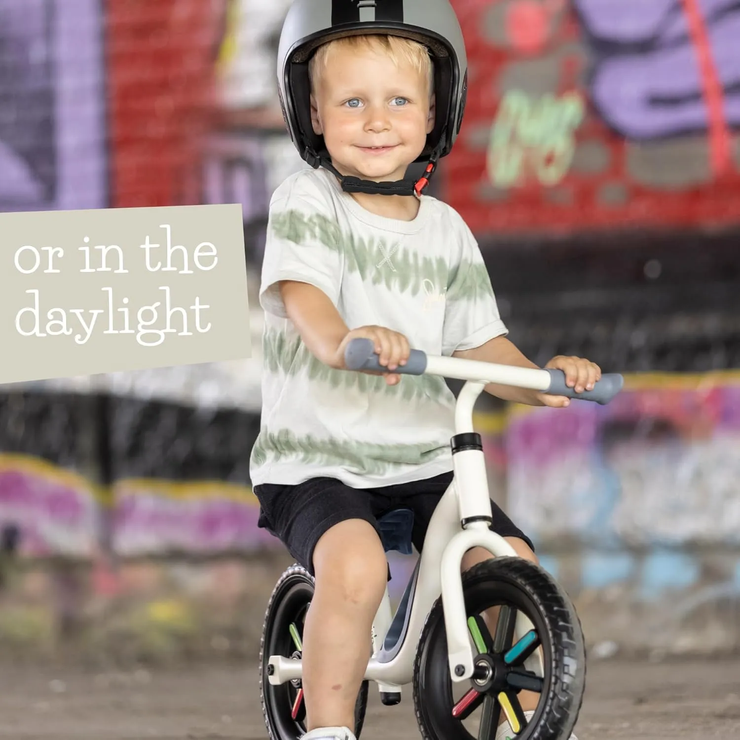 Chillafish Charlie Toddler Balance Bike, Lightweight 10-Inch Bike for Boys & Girls 2 to 4 Years Old, Adjustable Seat, Carry Handle & No-Puncture Tires
