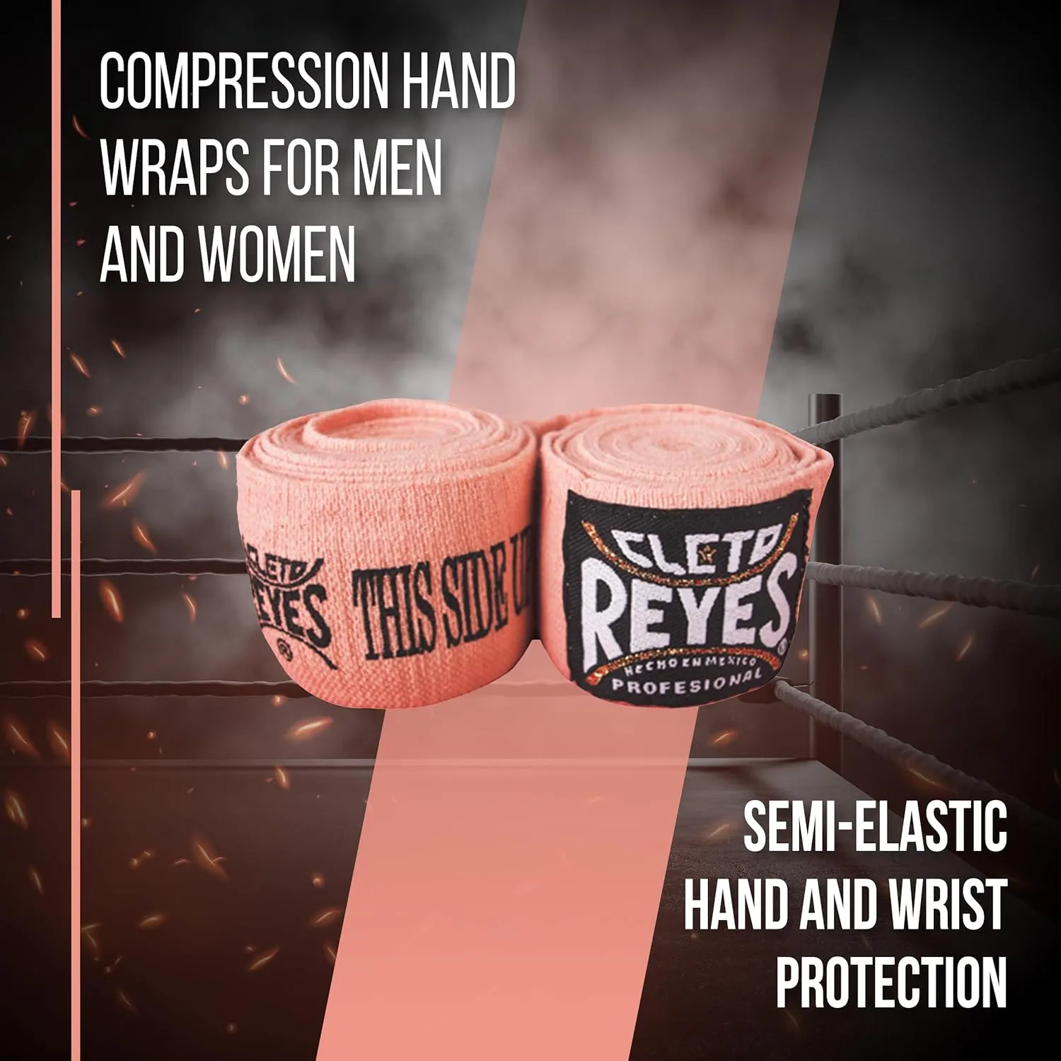 CLETO REYES Compression Hand Wraps for Boxing Gloves, Stretchy Breathable, MMA, Kickboxing, Muay Thai, Workout Equipment