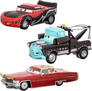Disney Pixar Disney Store Official Cars Heavy Metal Mater Die Cast Set Lightning McQueen Toys Set with Dex, Lightning McQueen & Mater Die Cast 1:43 Scale Models- Perfect for Playtime Adventures