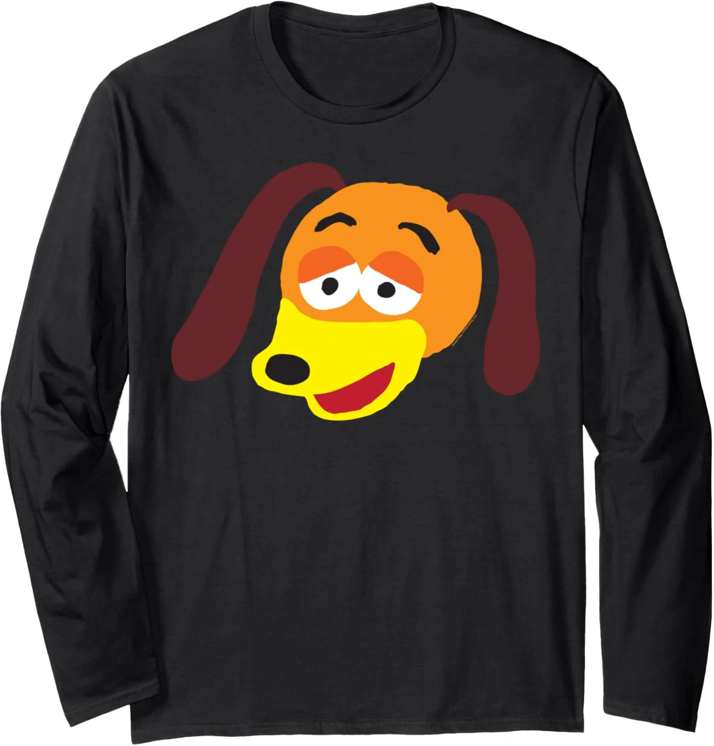 Disney Pixar Toy Story Slinky Dog Big Face Long Sleeve T-Shirt