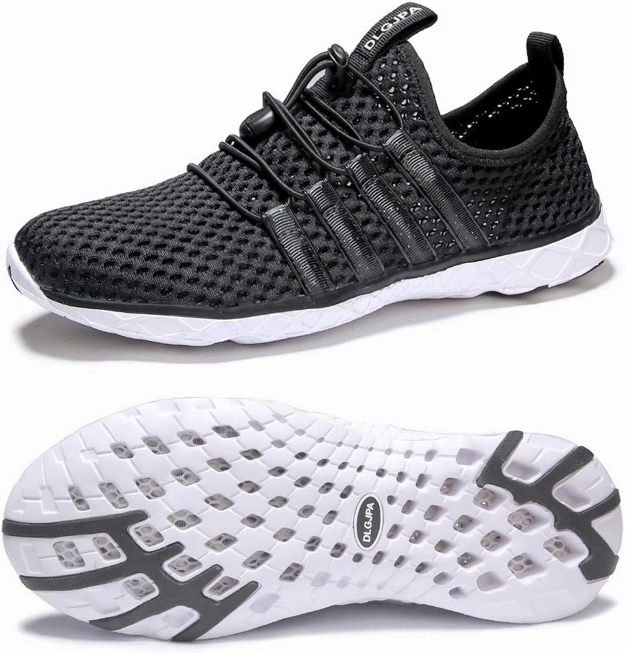 DLGJPA Women's Lightweight Quick Drying Aqua Water Shoes Athletic Sport Walking Shoes