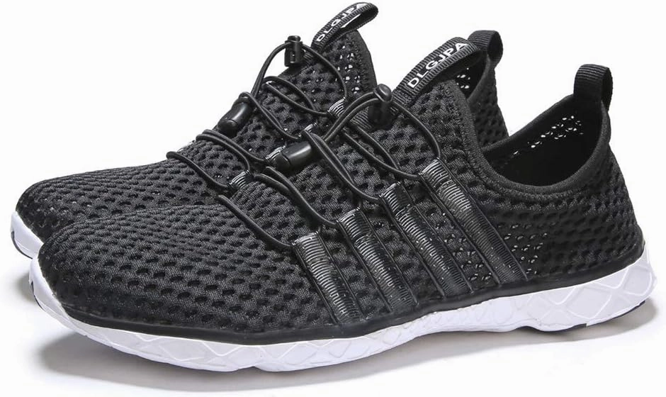 DLGJPA Women's Lightweight Quick Drying Aqua Water Shoes Athletic Sport Walking Shoes