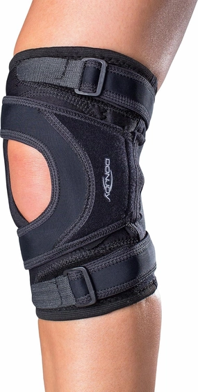 DonJoy Tru-Pull Lite Knee Support Brace: Right Leg, XX-Large