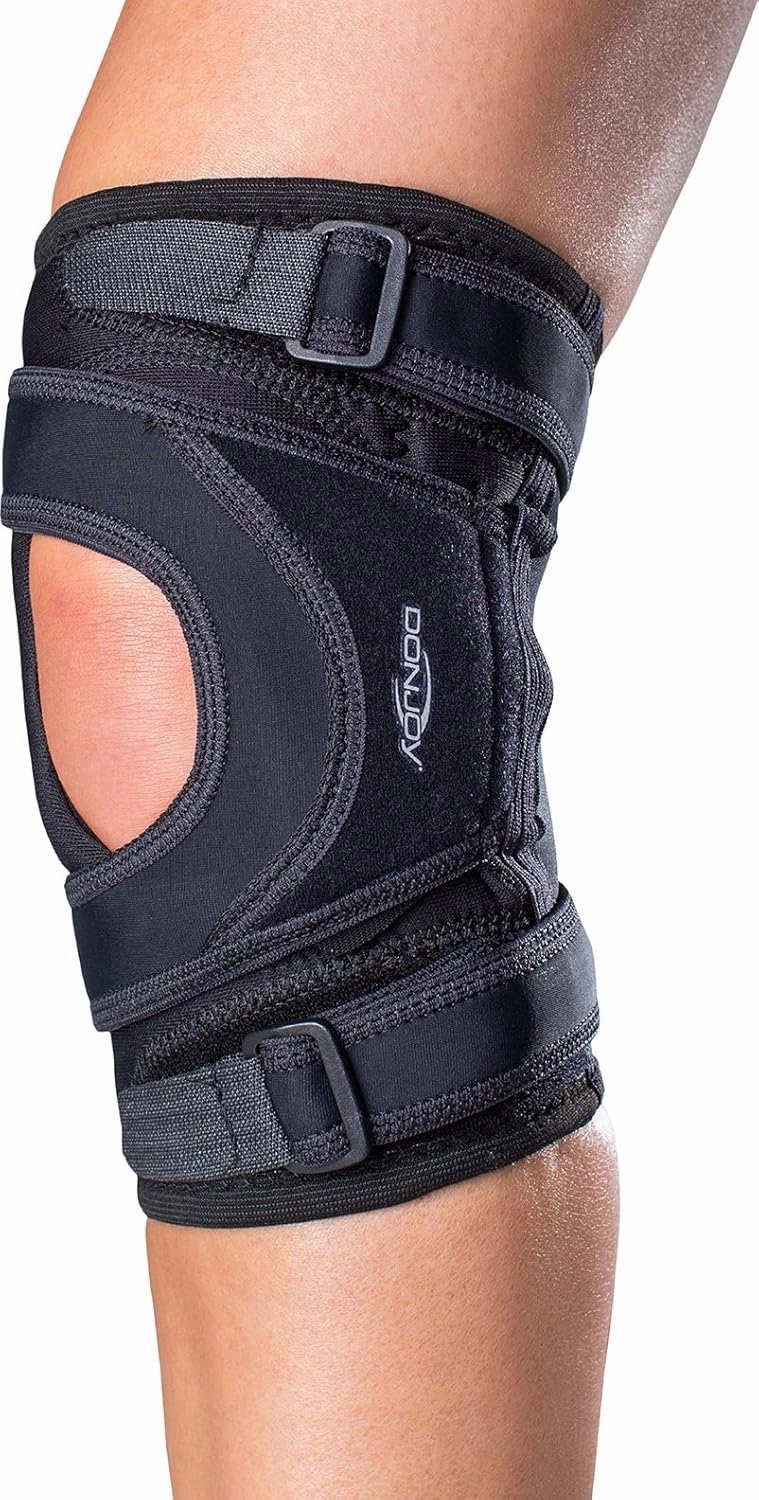DonJoy Tru-Pull Lite Knee Support Brace: Right Leg, XX-Large