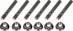 Dorman 03133HP Exhaust Flange Stud Kit - M10-1.5 x 62mm Stainless Steel Compatible with Select Models (OE FIX)
