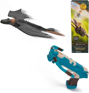 Dreamworks Dragons. How to Train Your Dragon, Crossbow Launch Toothless, Flying Stunt Glider, Kids Toys for Boys & Girls Ages 4 and up (Amazon Exclusive)