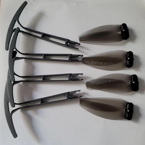 Drone Propellers Kit, for SYMA X30 Drone Quadcopter Spare Part Kit Propeller Protective Frame Blade Guard Replacement Accessory for SYMA X30 Drone Quadcopter Accessories, 1 Set