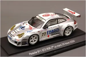 Ebbro 1/43 Porsche 911GT3 RSR LM2004# 77 43600
